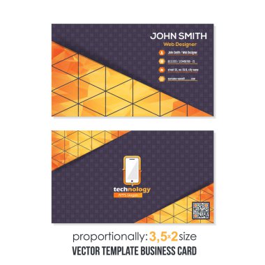 iş kartı vektör illüstrasyonu 