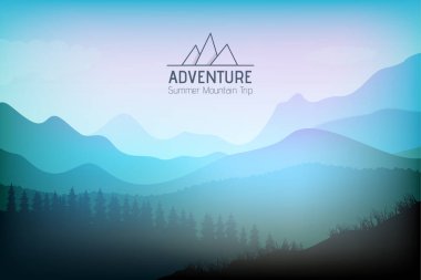 yaz mevsimi vektör illüstrasyon arka planı