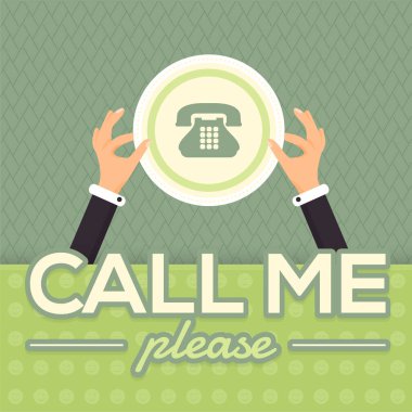 Bana konsept vektör arkaplanı de   