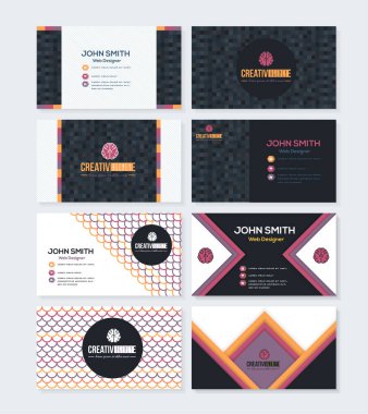 iş kartı vektör illüstrasyonu 