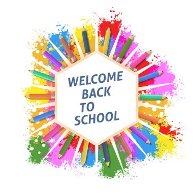 Eğitim konsepti vektör geçmişi 