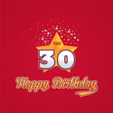 Mutlu yıllar konsept vektör arkaplanı   