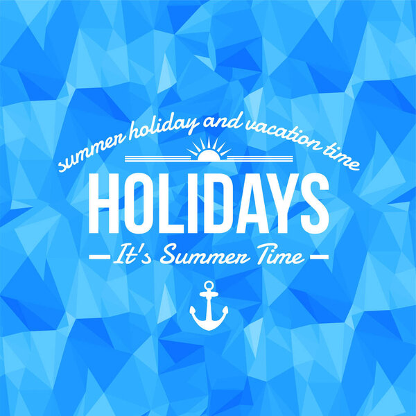 векторный фон иконки летнего баннера 