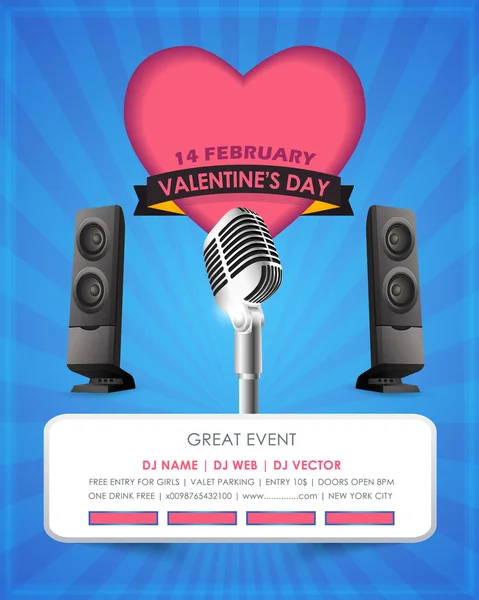 Valentines Day — Stock Vector