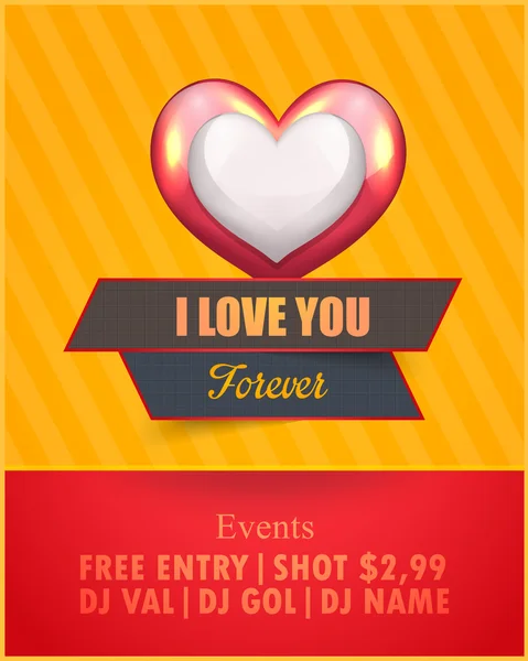 Valentines Day — Stock Vector