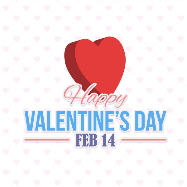 Día de San Valentín — Vector de stock