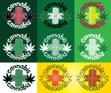 Esrar tasarım dekoratif pul vektör çizim