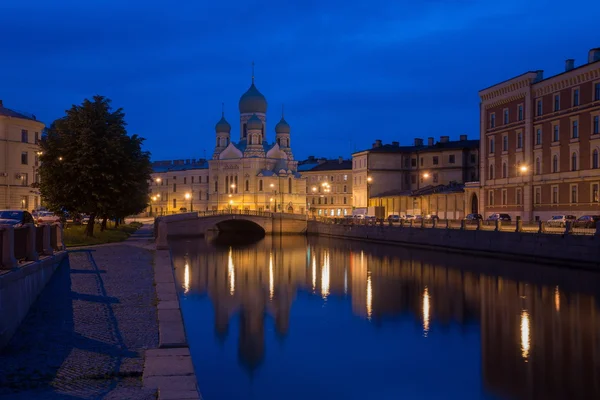 St. Petersburg, kanał Gribojedowa — Zdjęcie stockowe