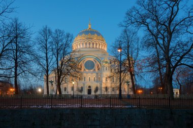 Kronstadt, deniz Cathedral St. Nicholas