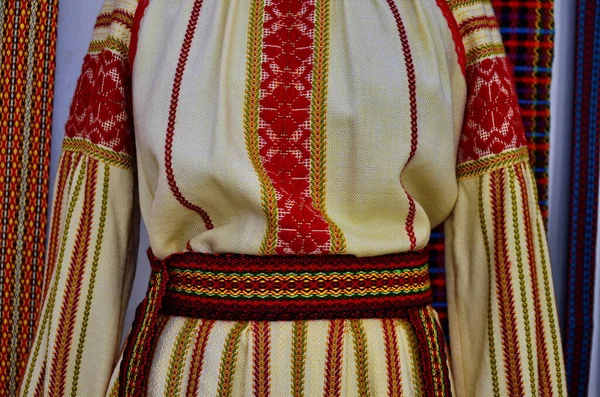 Lviv Ukraine September 2020 Modern Folk Weaving Ukraine Exhibition Works — Stock Photo, Image