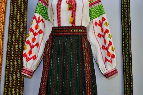 Lviv Ukraine September 2020 Modern Folk Weaving Ukraine Exhibition Works — Stock Photo, Image