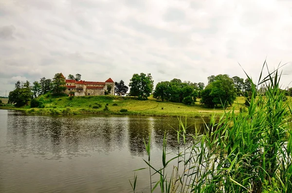 Architektonický Památník Hrad Svirzh Lvova Ukrajina — Stock fotografie