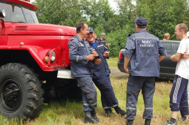 Volodimitreler. Rivne bölgesi. Ukrayna. Temmuz 2018. 