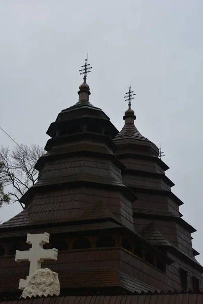 Lviv Ucrânia Novembro 2020 Museu Arquitetura Folclórica Vida Rural Lviv — Fotografia de Stock