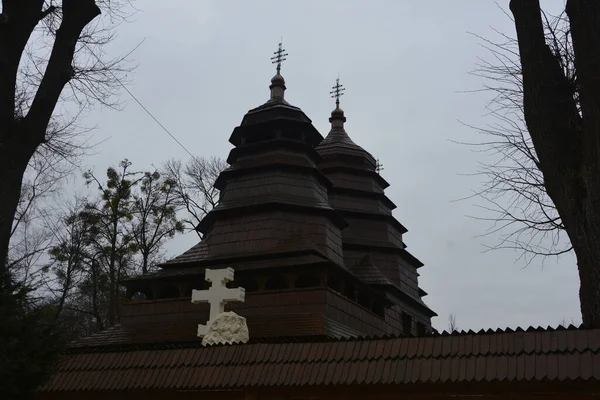 Lviv Ucrania Noviembre 2020 Museo Arquitectura Popular Vida Rural Lviv —  Fotos de Stock