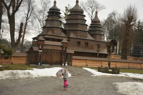 Lviv Ucrania Noviembre 2020 Museo Arquitectura Popular Vida Rural Lviv —  Fotos de Stock