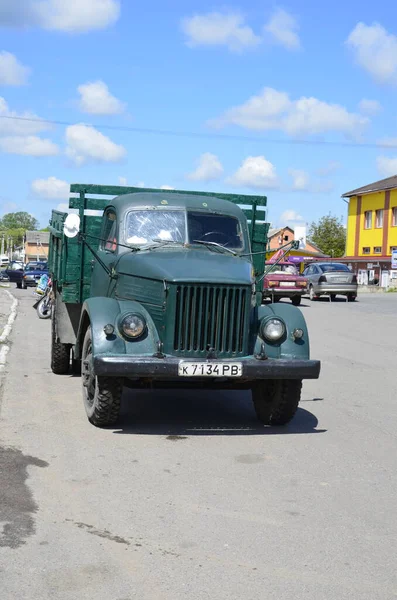 Zdolbunov Rivne Region July 2021 Old Retro Vintage Car Gaz — 图库照片