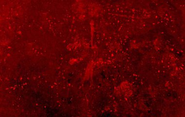 Eskimiş bir yüzeyde boya lekeleri ve lekeleri olan soyut bir arka plan. Tasarım, arkaplan, poster, kapak ve dijital projeler için sanatsal doku.