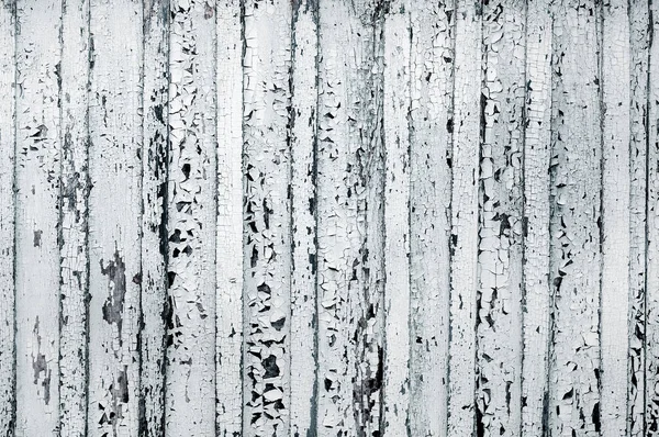 Eski boyanmış ahşap duvar - doku veya arkaplan