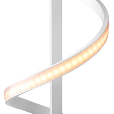 LED spot ışığı beyaz arkaplanda izole edildi.
