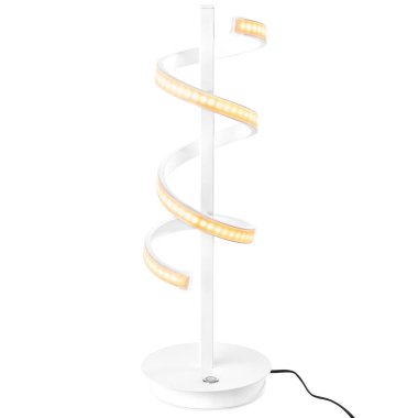 LED spot ışığı beyaz arkaplanda izole edildi.