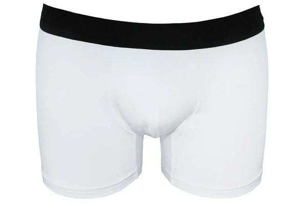 Black White Men Panties White Isolated Background — Stock Photo, Image