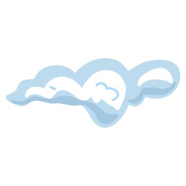 Yumuşak mavi ve beyaz, sarkıtsız, kısa tüylü kar sınırı. Çatılar, çerçeveler, başlıklar, oyun platformları, Noel sahneleri, web grafikleri ve çocuk tasarımı için çizgi film kar yağışı ögesi.