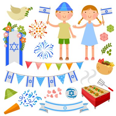 Israeli party clipart