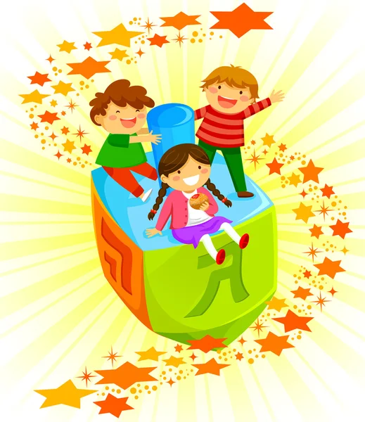 Çocuklara bir topaç