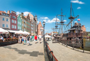 Motlawa Nehri Gdansk bağlantı noktası