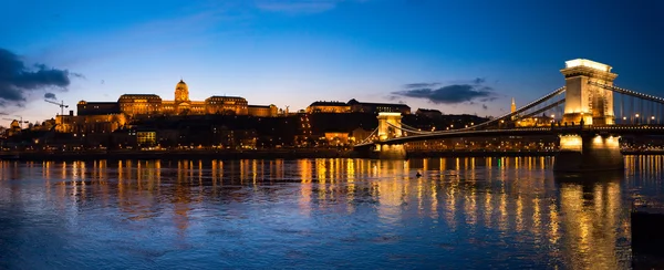 Pont des Chaînes à Budapest — Photo