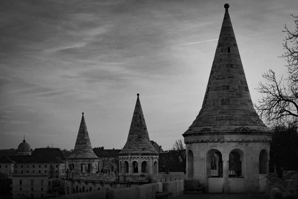 View on fisherman bastion towers — Stock Photo, Image