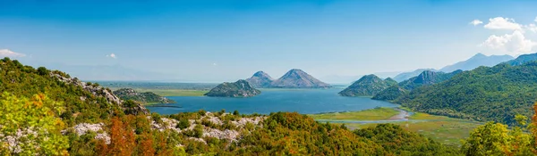 Národní Park Skadar Lake Černé Hoře Balkán Evropa Cestování Cestovní — Stock fotografie