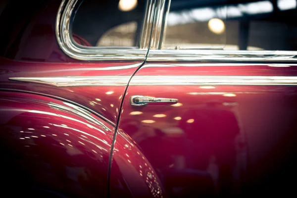 Door and window of retro car — Stock Photo, Image