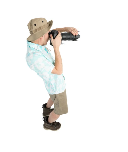 Man photographer with camera — Stock Photo, Image