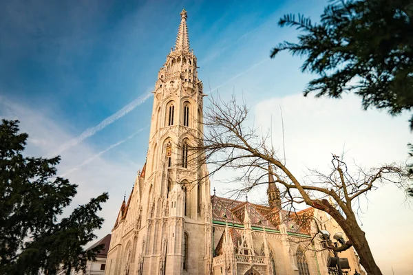 Buda temple église de Matthias. Vieille ville — Photo