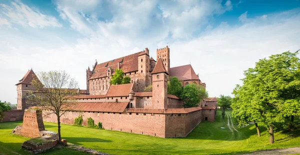 Château de Malbork en Poméranie, Pologne . — Photo