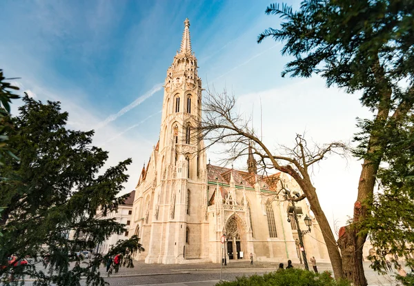 Buda świątyni Kościół Matthias. Stare Miasto — Zdjęcie stockowe