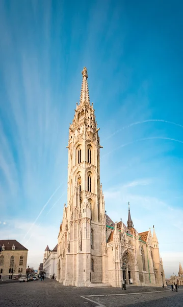 Buda temple église de Matthias. Vieille ville — Photo