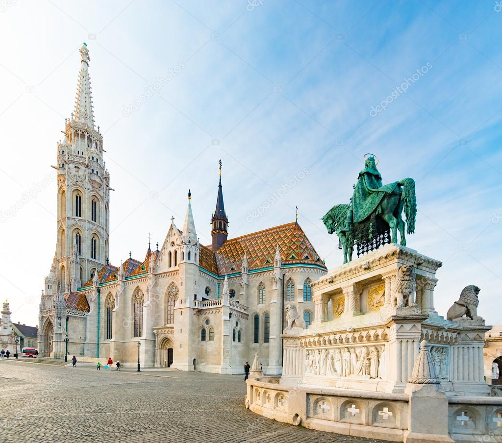 Buda temple church of Matthias. Old town