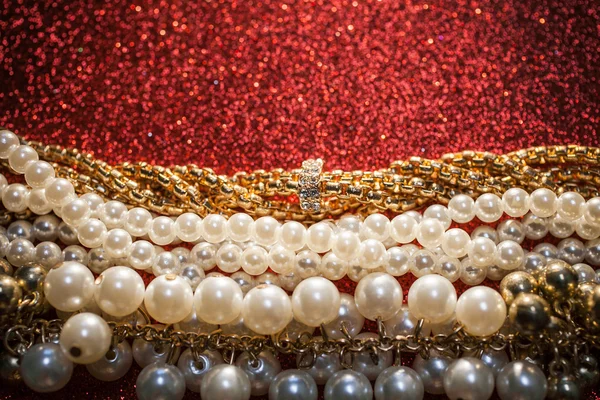Fond de bijoux de luxe — Photo
