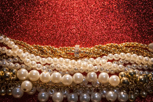 Luxury jewelry background — Stock Photo, Image