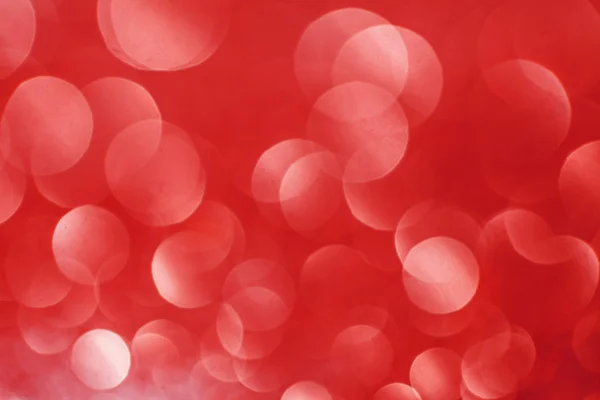 Abstract bokeh red christmas background. — Stock Photo, Image