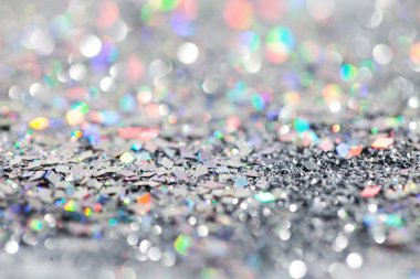 Gümüş Noel kış arka plan