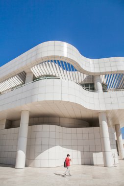 Los Angeles - Haziran 1: The J. Paul Getty Museum, yaygın Getty anılacaktır olduğunu California Sanat Müzesi. güneşli bir günde