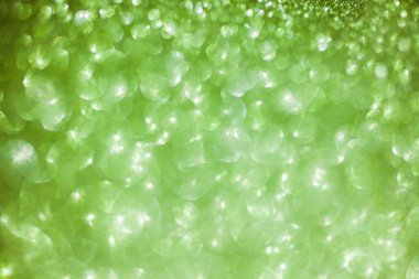 Yeşil bokeh arka plan