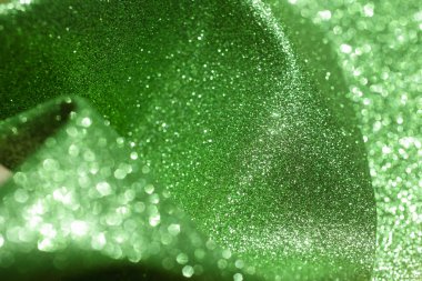 Yeşil ufuk soyut ışık arka plan.