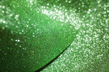 Yeşil ufuk soyut ışık arka plan.