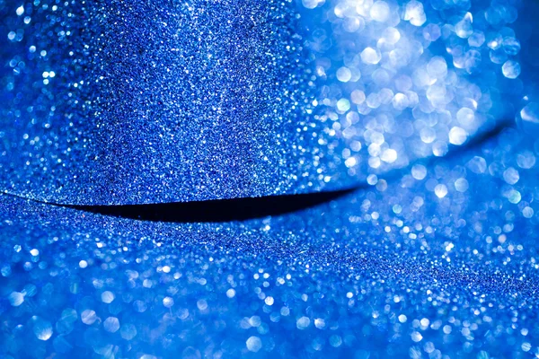 Κομψό μπλε αφηρημένο φόντο με bokeh defocused φώτα — Φωτογραφία Αρχείου