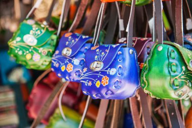 Çeşitli Hediyelik eşya Çantalar, vintage tarzı, Meksika